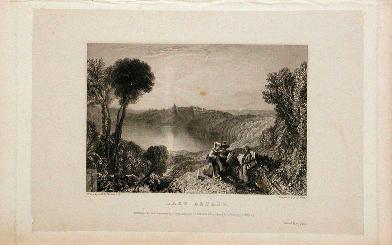 Albano-See von Joseph Mallord William Turner