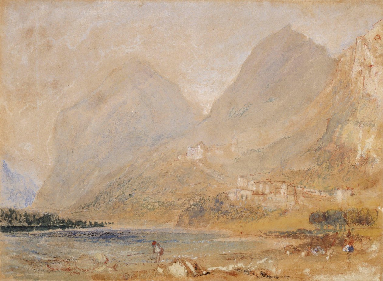 Martinswand, nahe Innsbruck von Joseph Mallord William Turner