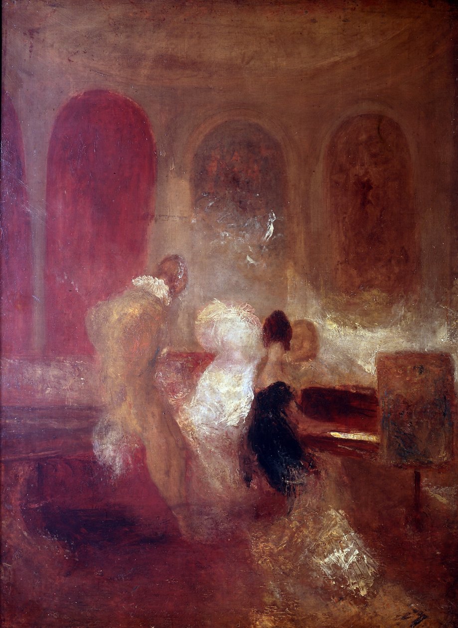 Musikparty, East Cowes Castle, um 1835 von Joseph Mallord William Turner