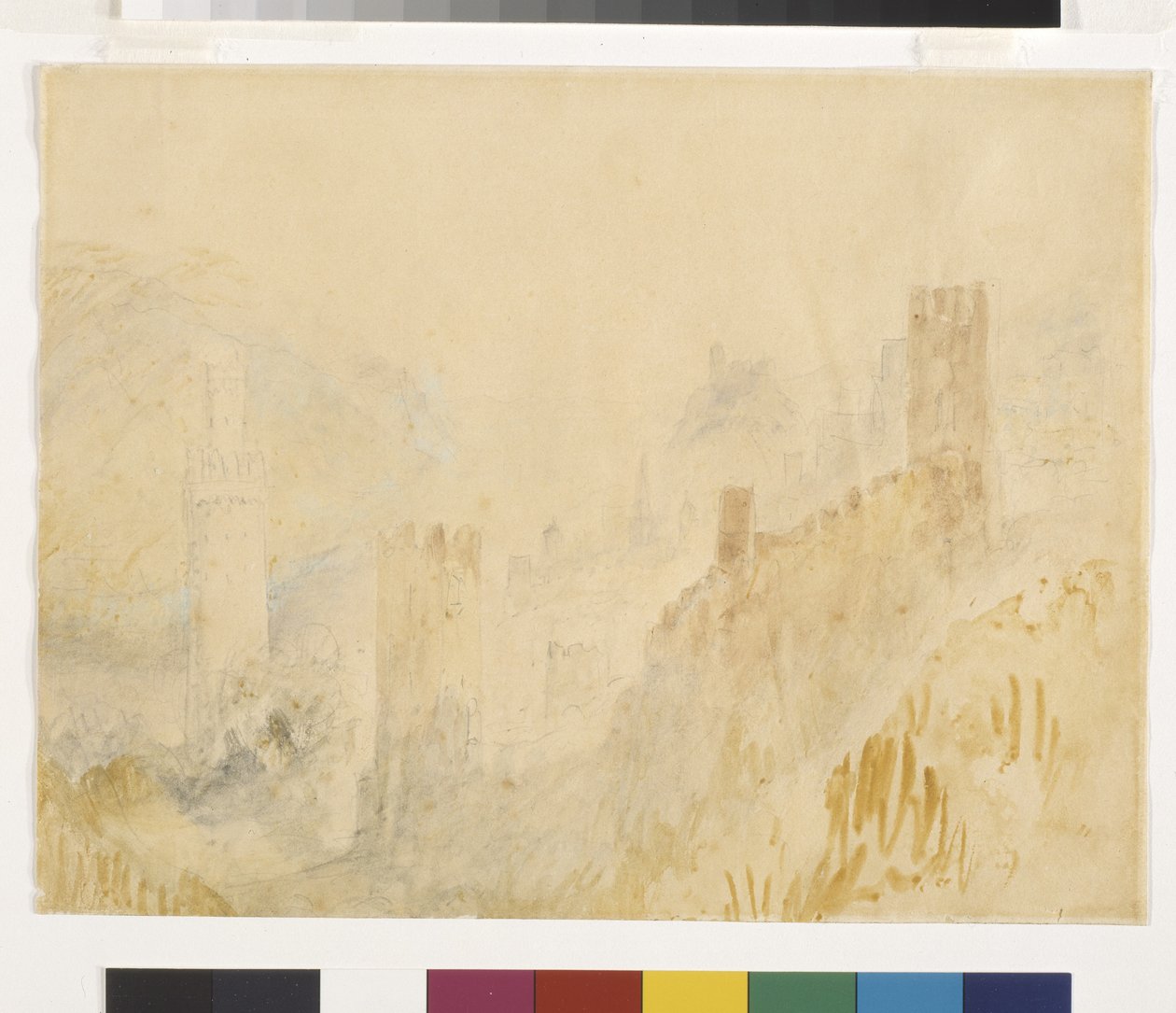 Oberwesel Am Rhein von Joseph Mallord William Turner