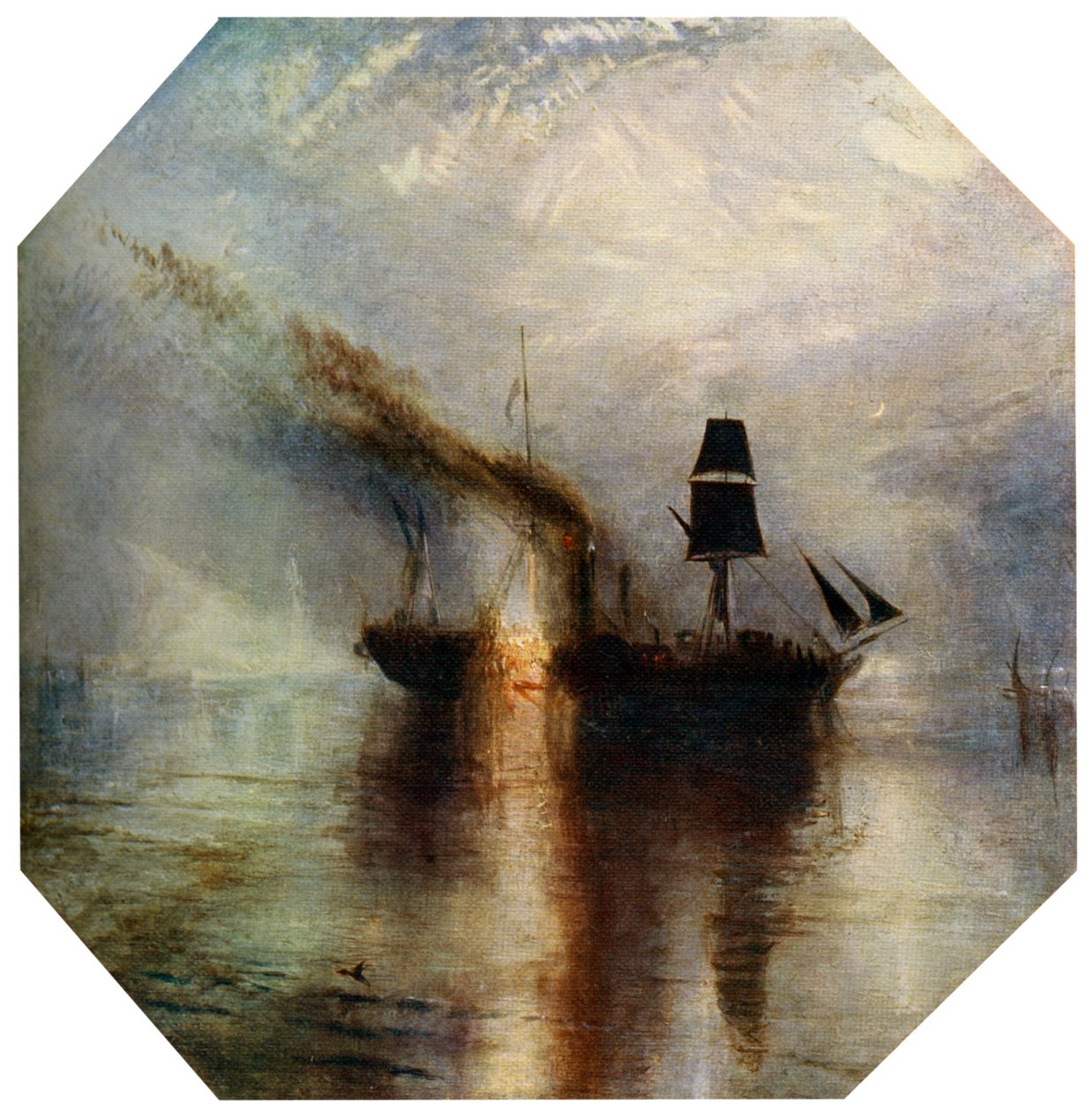 Frieden, Seebestattung des Körpers von Sir David Wilkie, um 1842, 1912 von Joseph Mallord William Turner