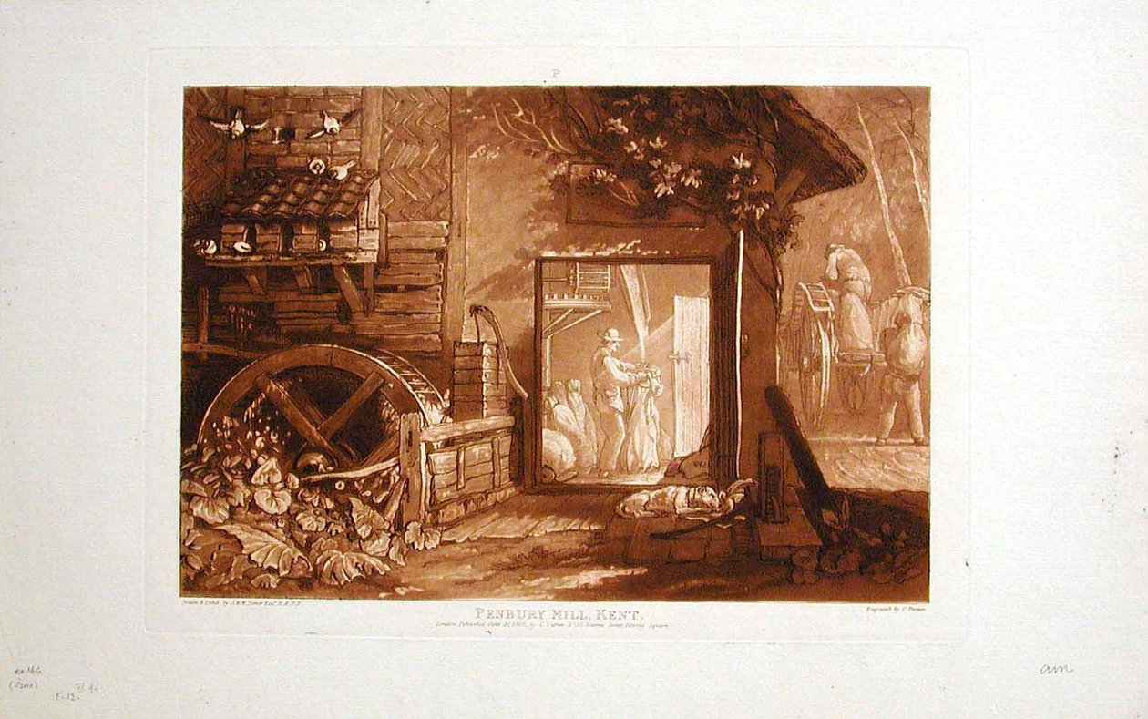 Pembury Mühle, Kent von Joseph Mallord William Turner