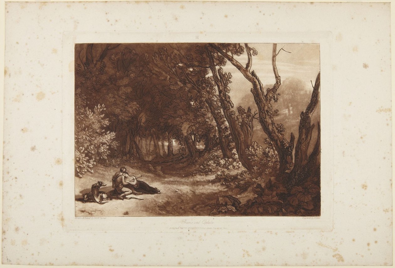 Prokris und Kephalos von Joseph Mallord William Turner