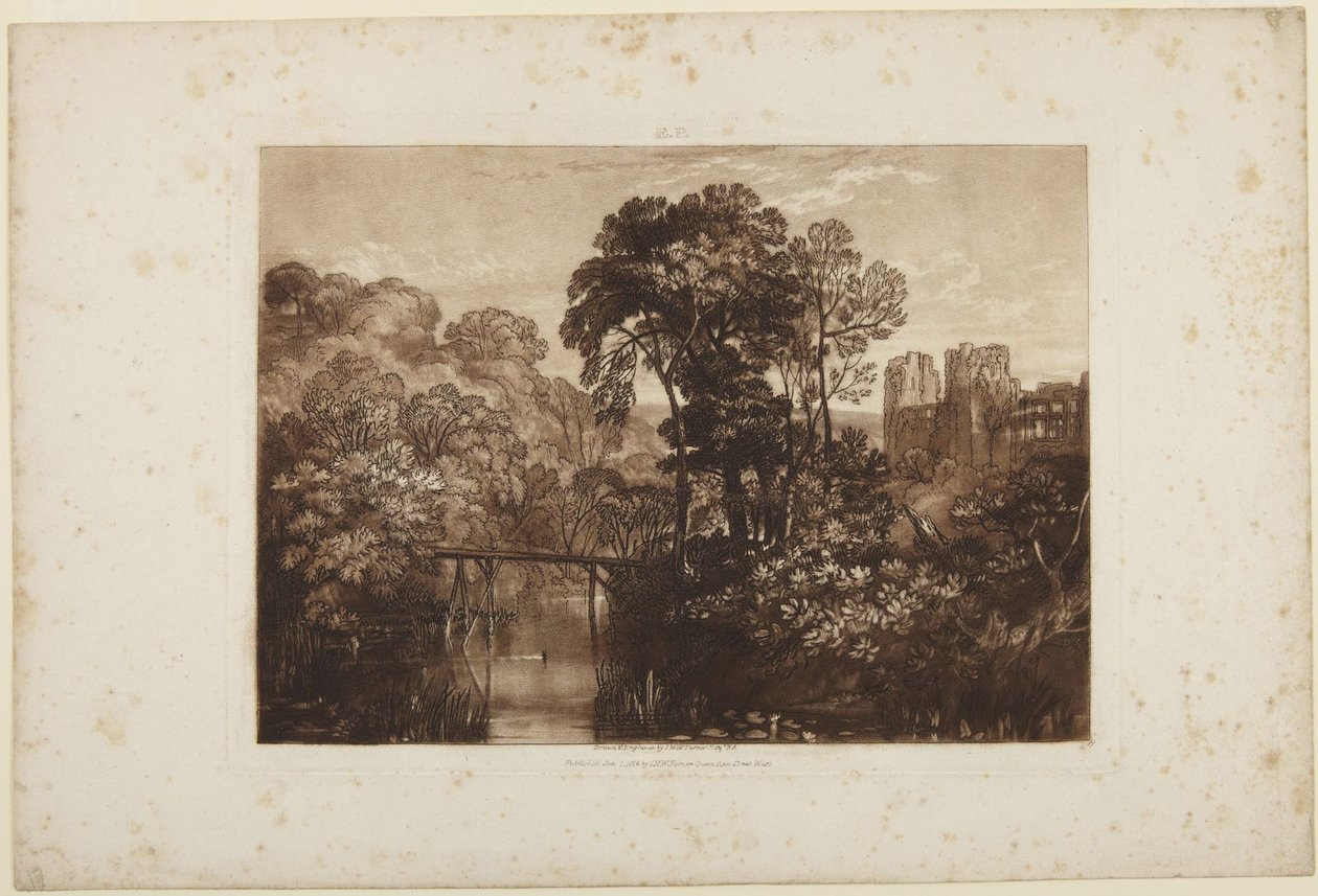 Raglan Castle von Joseph Mallord William Turner