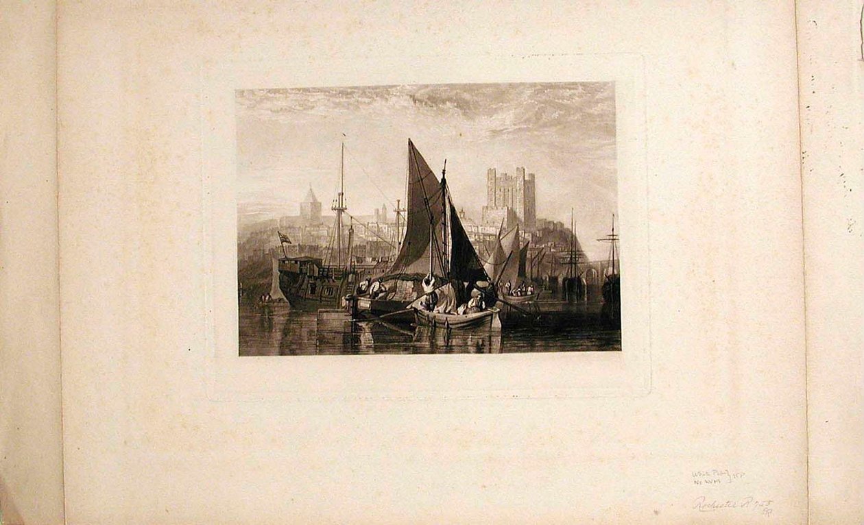 Rochester am Fluss Medway von Joseph Mallord William Turner