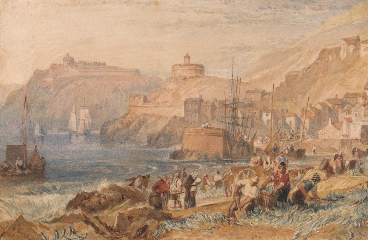 St. Mawes, Cornwall von Joseph Mallord William Turner