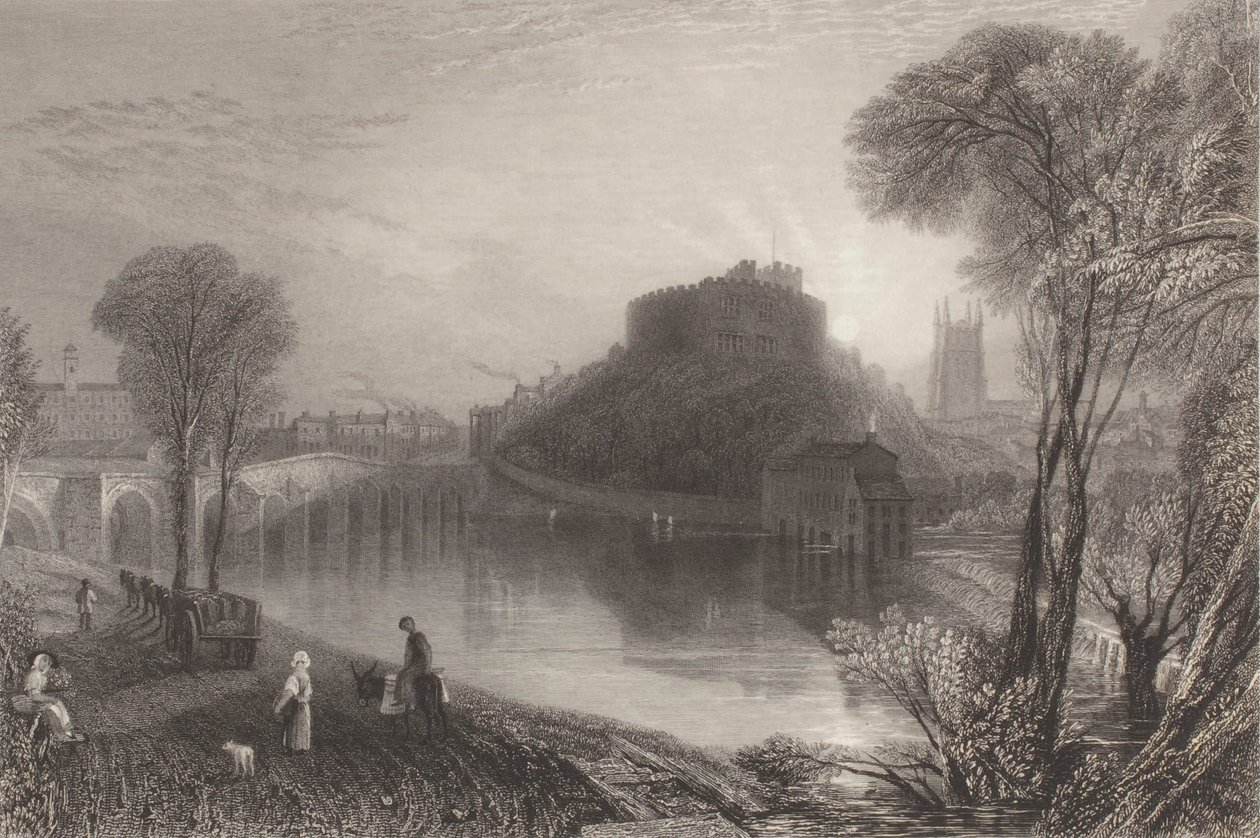 Tamworth Castle, Staffordshire von Joseph Mallord William Turner