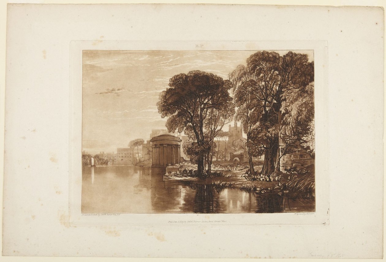 Die Alkoven Isleworth von Joseph Mallord William Turner