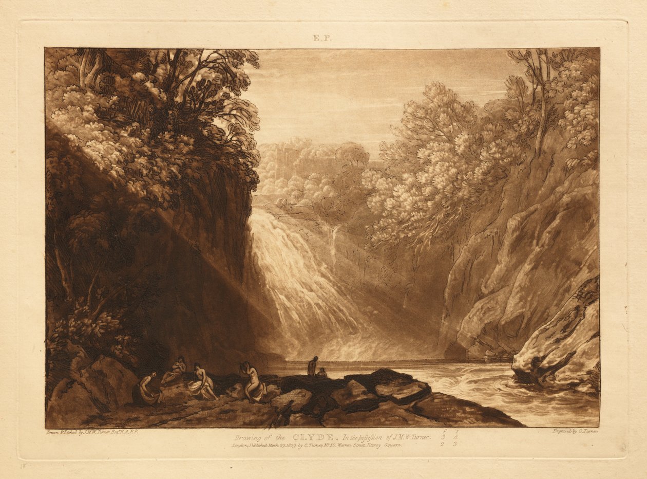 Der Fall des Clyde von Joseph Mallord William Turner