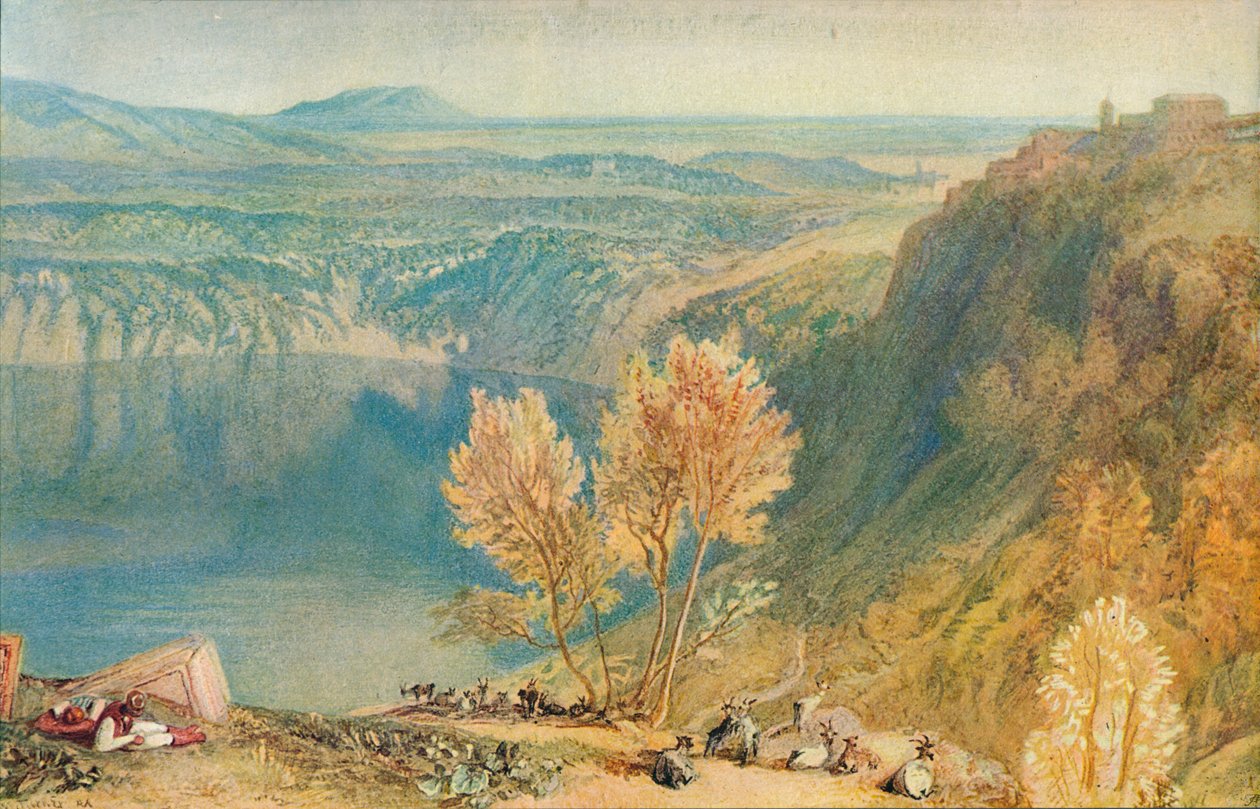 Der See von Nemi, 1909 von Joseph Mallord William Turner