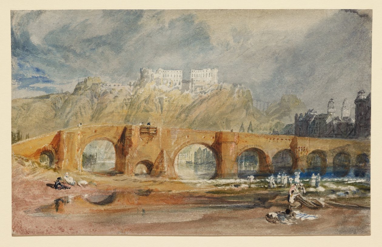 Die Moselbrücke in Koblenz von Joseph Mallord William Turner