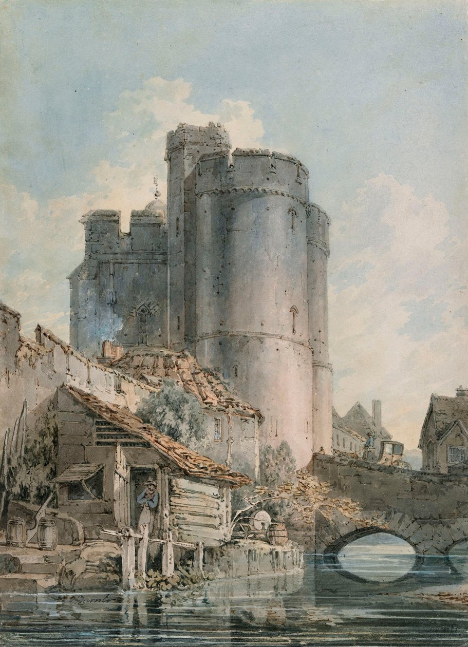 Das Westtor, Canterbury, Kent von Joseph Mallord William Turner