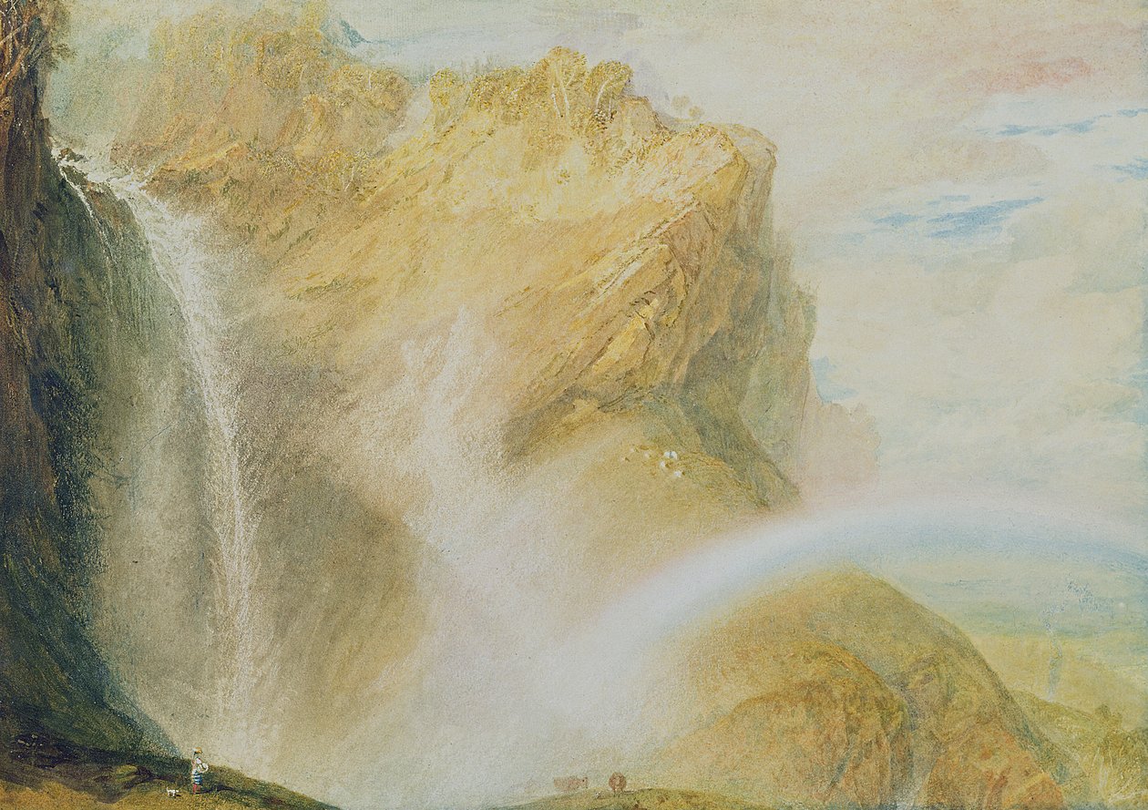 Oberer Reichenbachfall von Joseph Mallord William Turner