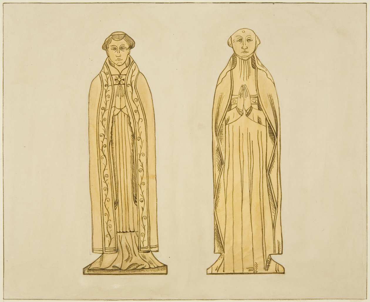 Messing in der Temple Church von Joseph Manning