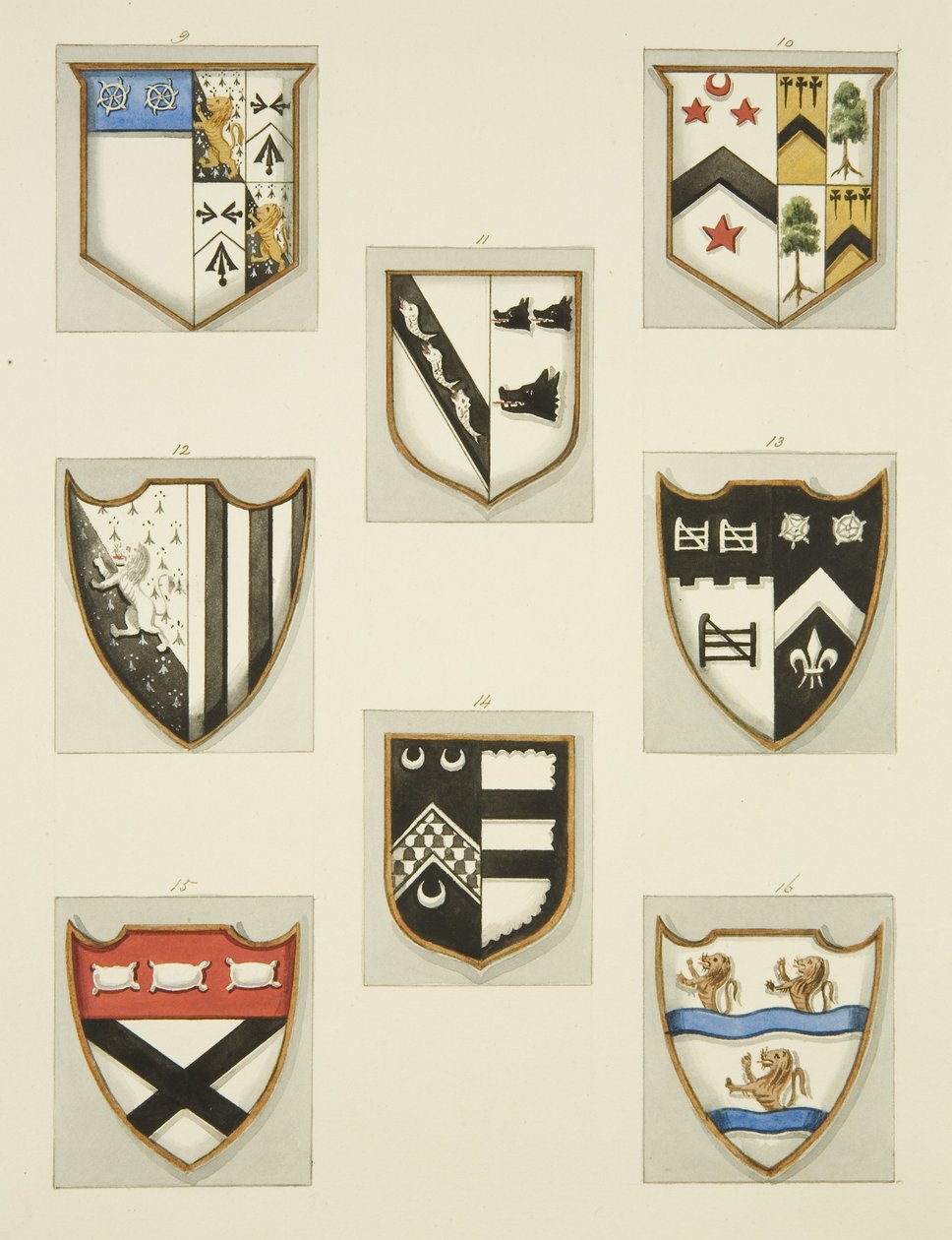 Monumentale Wappen in St. Augustine