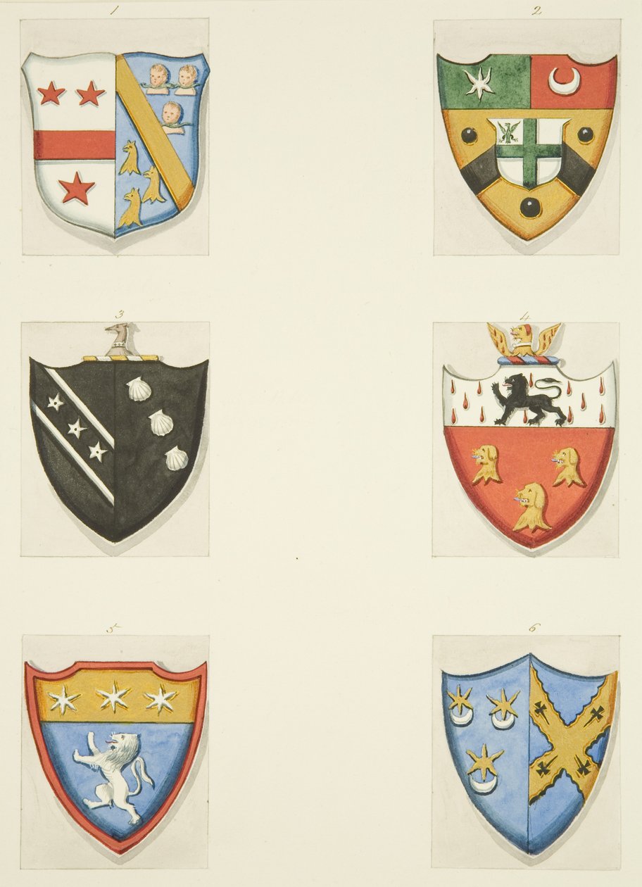 Monumentale Wappen in der St. Michael