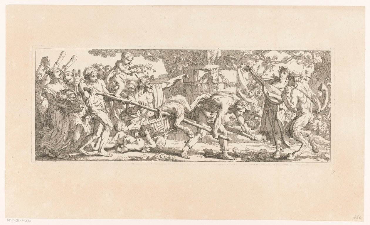 Opfergabe an Bacchus von Joseph Marie Vien (I)