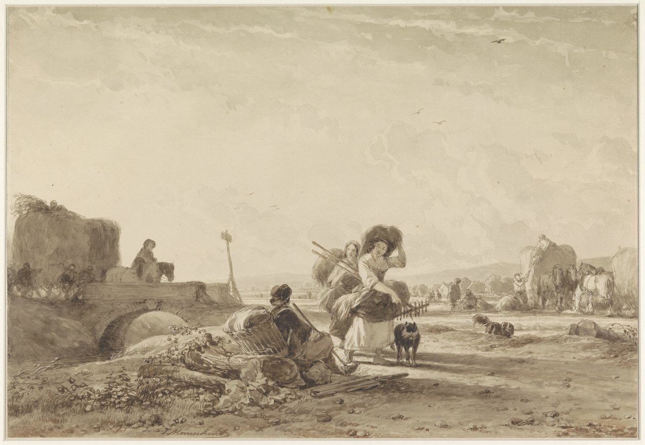 Die Heuernte von Joseph Moerenhout