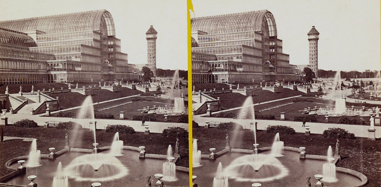 Der Kristallpalast in Hyde Park, ca. 1900 von Joseph Paxton