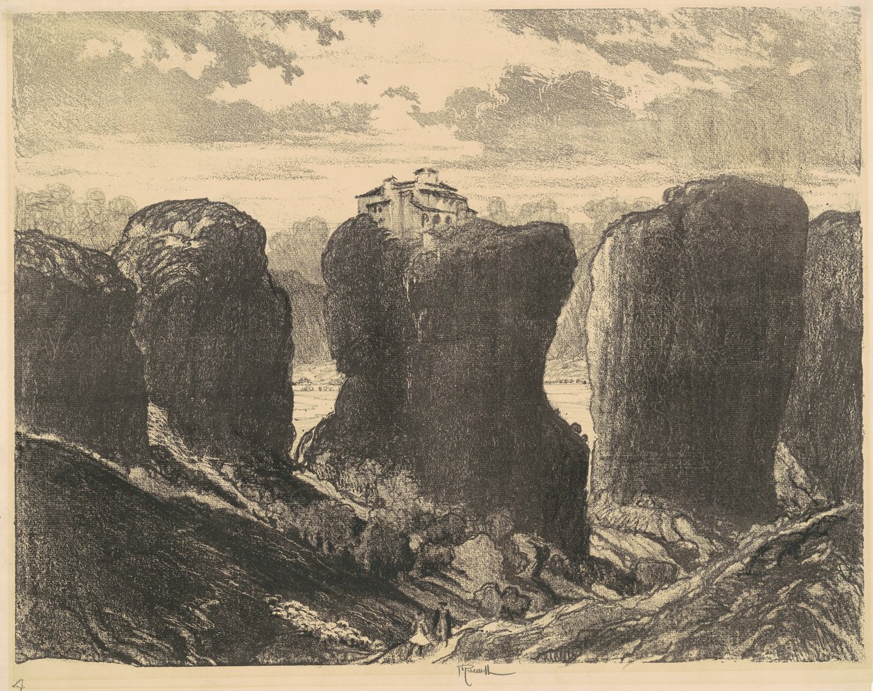 Die Klippen der Dreifaltigkeit von Joseph Pennell