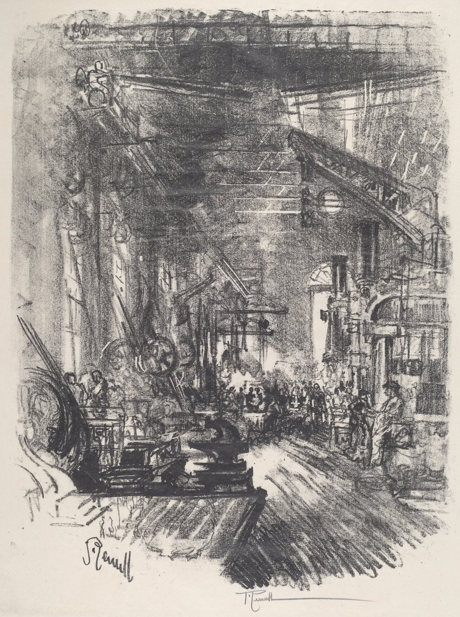 Die Schmieden von Joseph Pennell