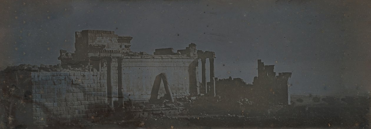 Baalbek, 1843-44 von Joseph Philibert Girault De Prangey