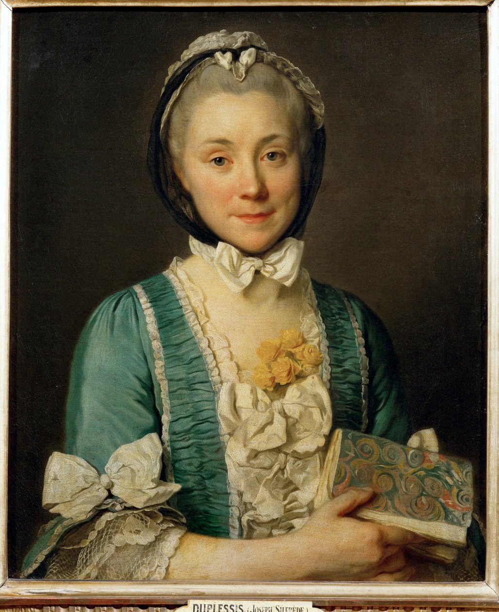 Madame Lenoir, Mutter von Alexandre Lenoir, Gründer des Musée des Monuments Français von Joseph Siffred Duplessis