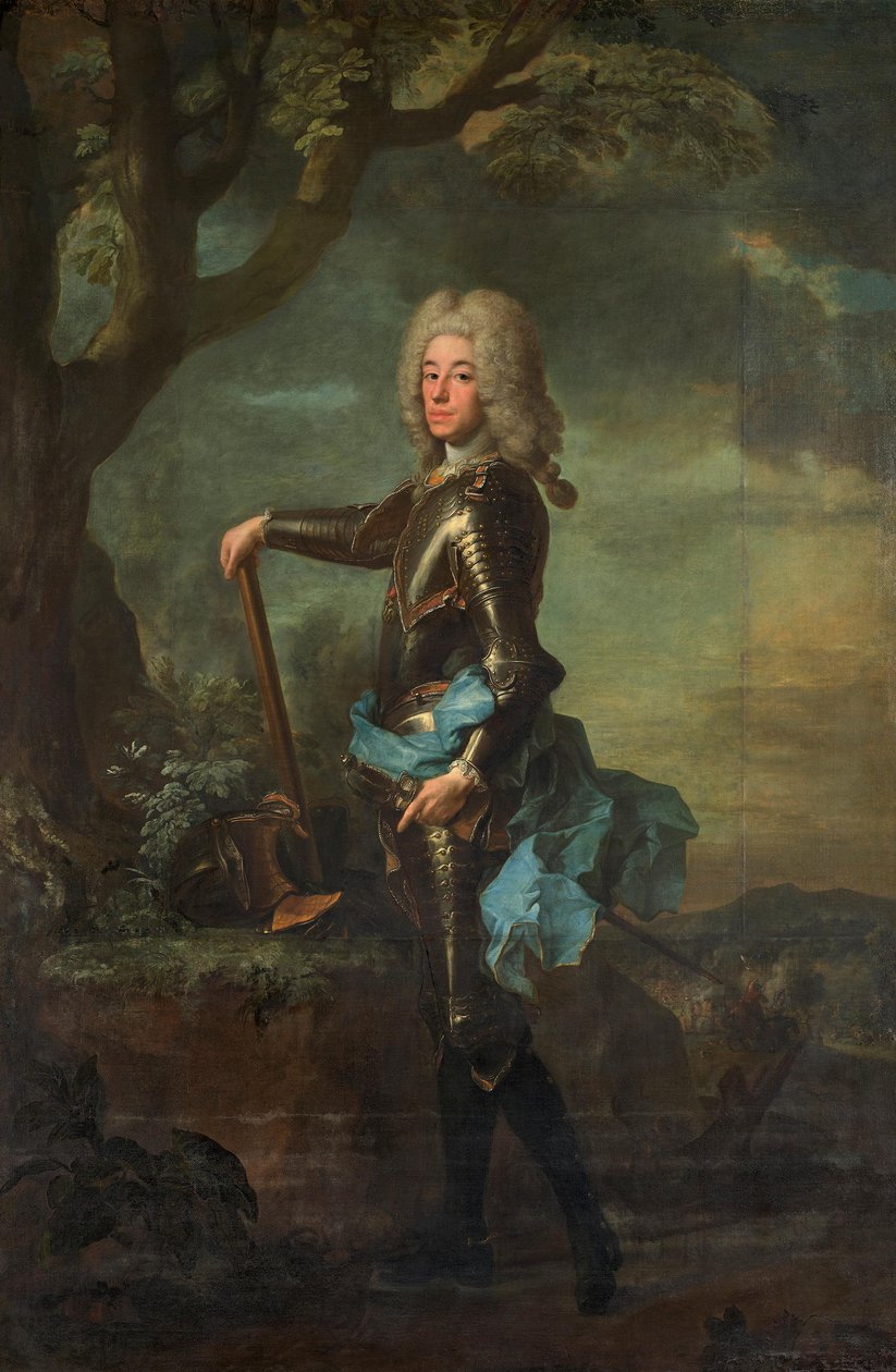 Kurfürst Karl Albrecht von Bayern, nachmaliger Kaiser Karl VII (1697-1745) von Joseph Vivien