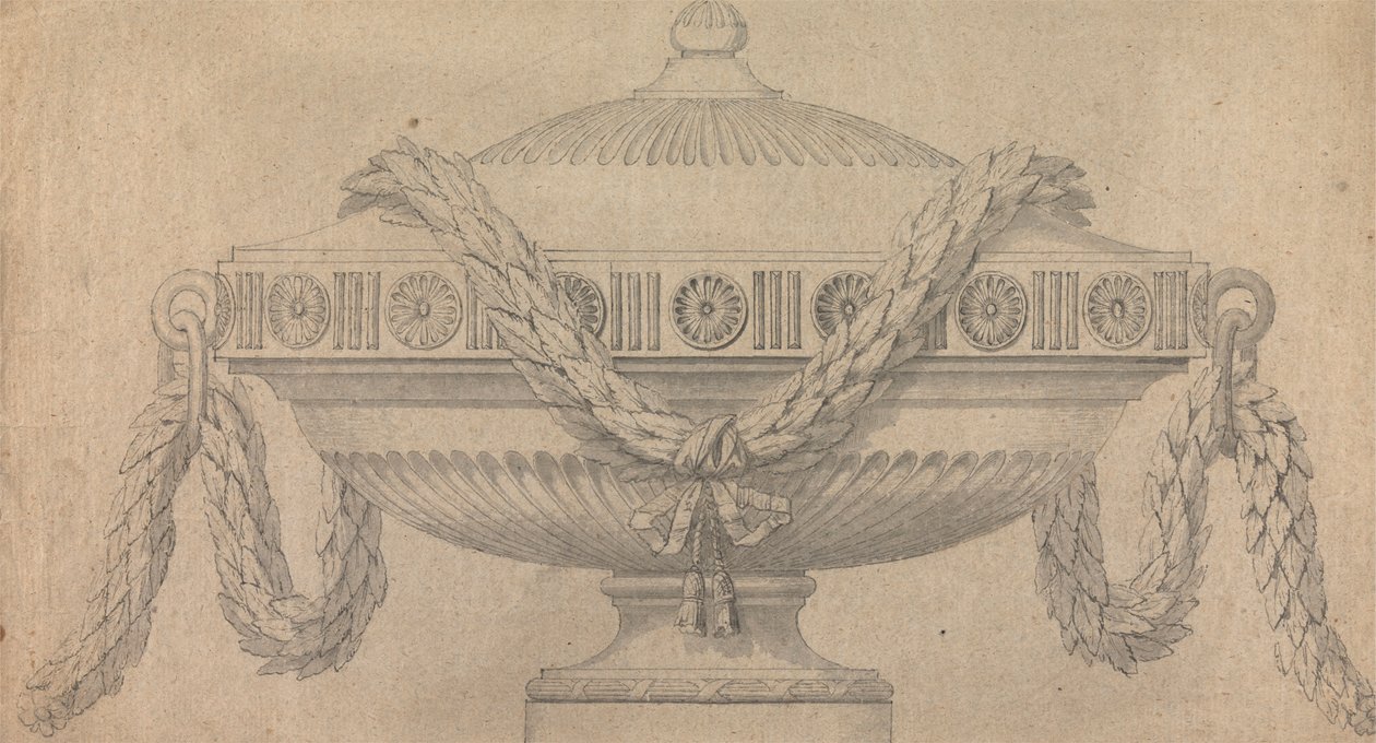 Entwurf für eine Urne von Joseph Wilton