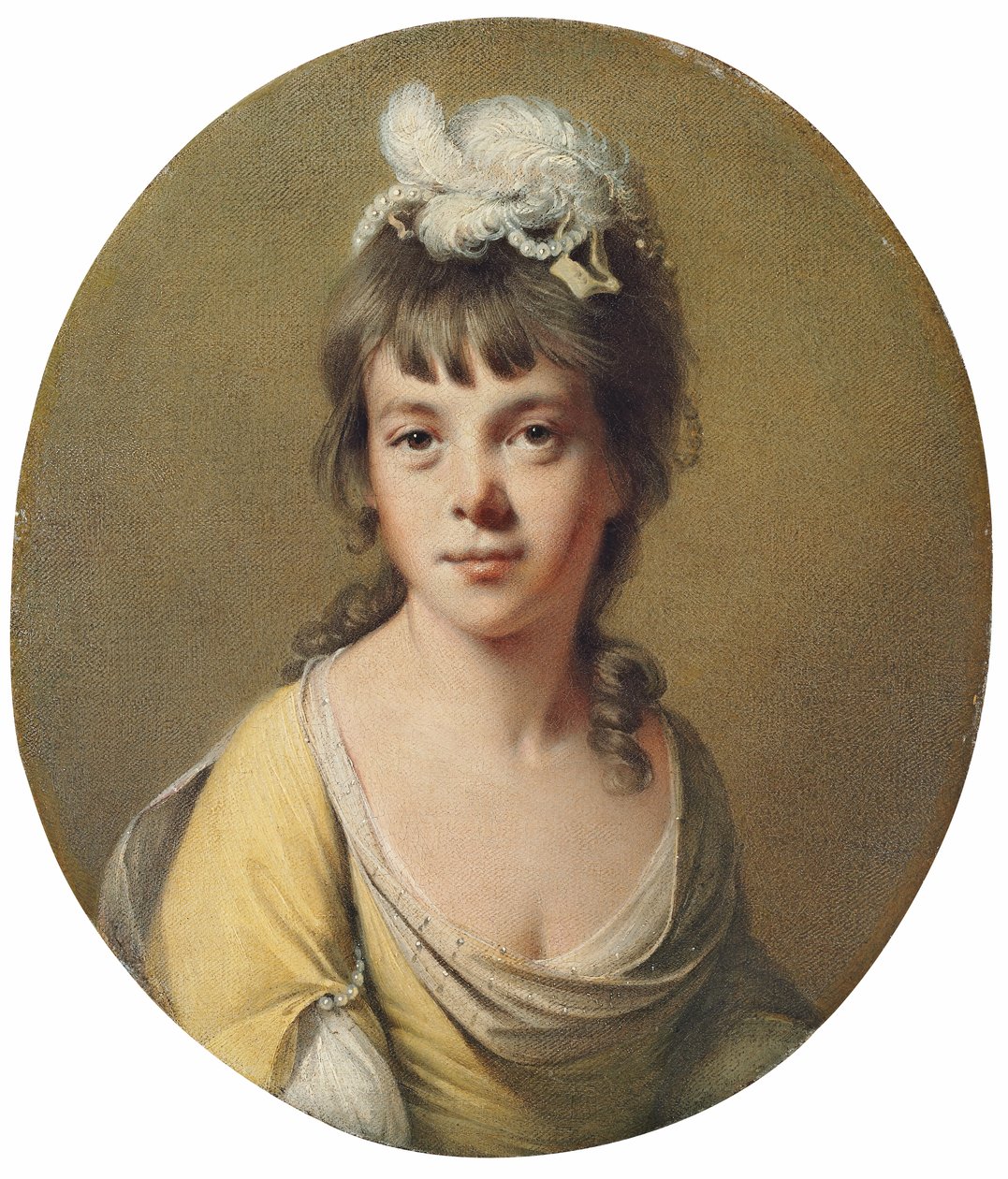 Porträt von Miss Harriet Hope von Joseph Wright of Derby