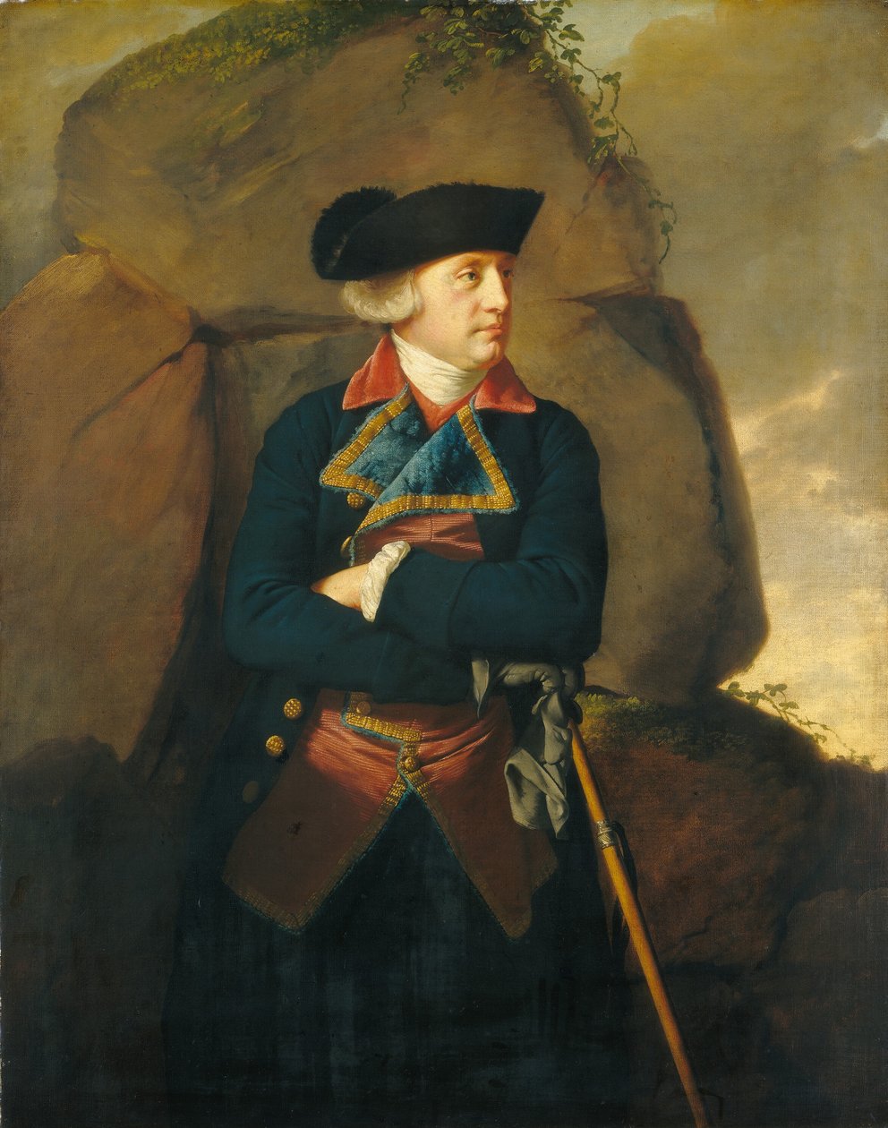 Porträt eines Gentlemans von Joseph Wright of Derby