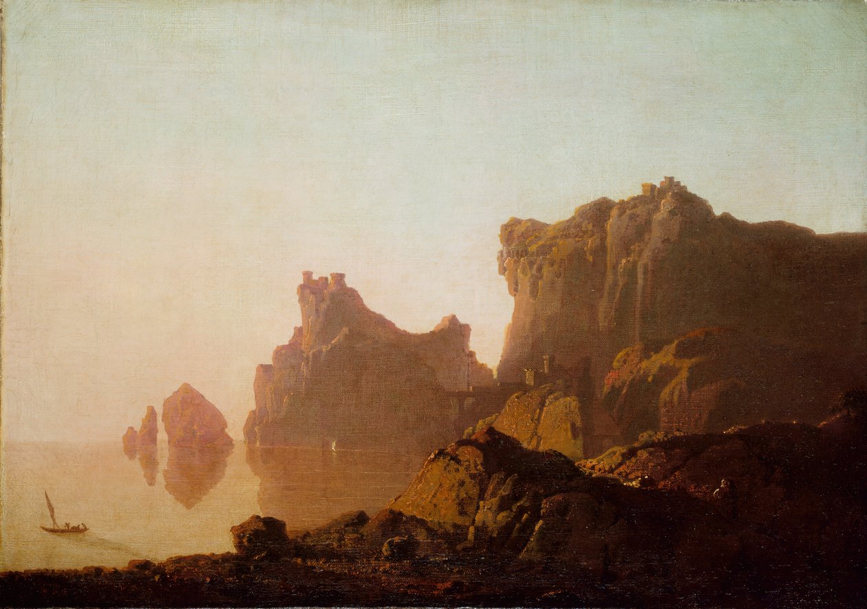 Der Golf von Salerno von Joseph Wright of Derby
