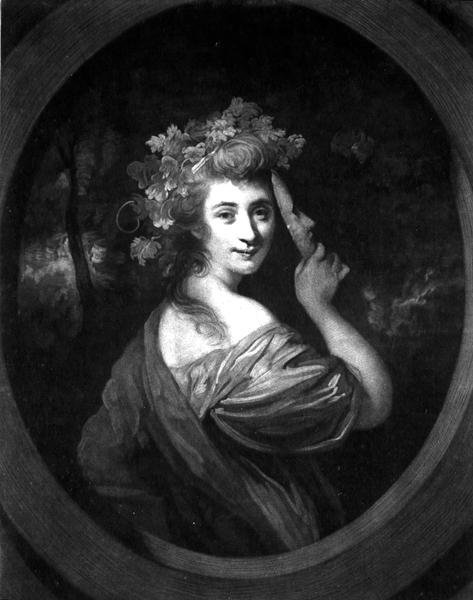 Mademoiselle Giovanna Baccelli (1753-1801) graviert von J.R. Smith, veröffentlicht 1783 von Joshua (after) Reynolds