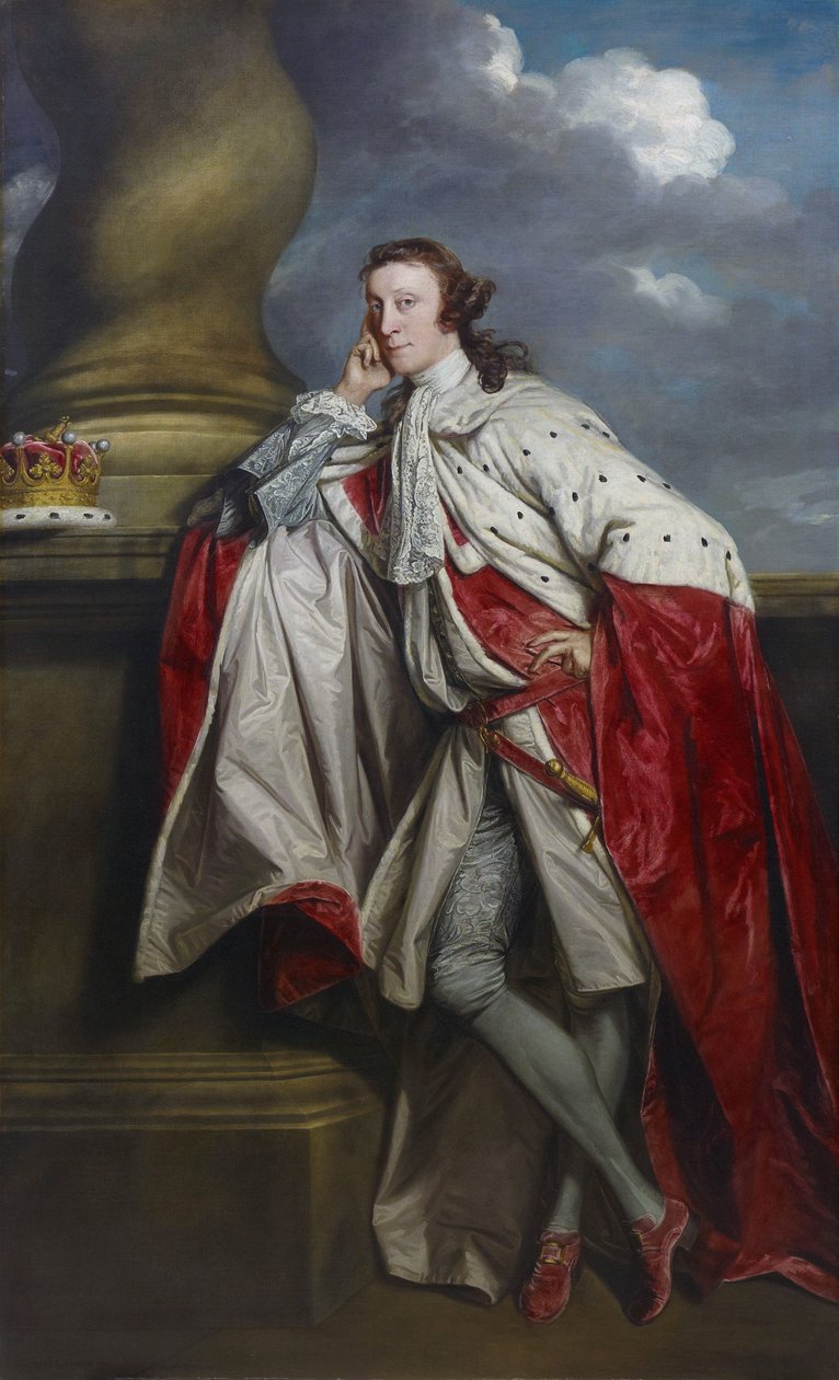James, 7. Earl of Lauderdale von Joshua Reynolds
