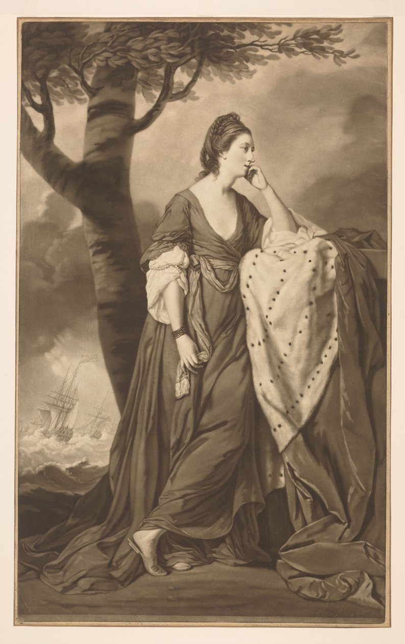 Mary Bertie, Herzogin von Ancaster und Kesteven von Joshua Reynolds