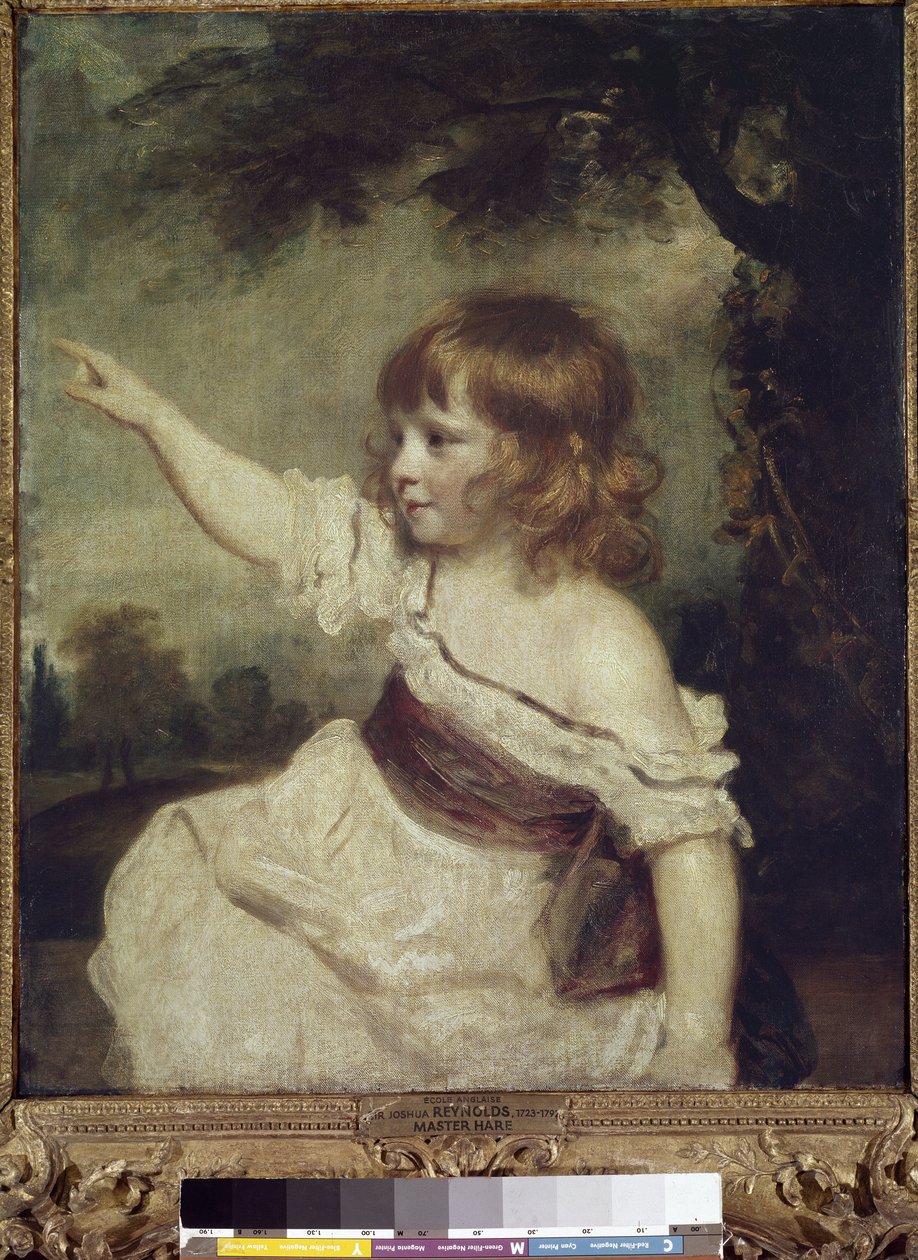 Meister Hare (Francis George Hare) von Joshua Reynolds