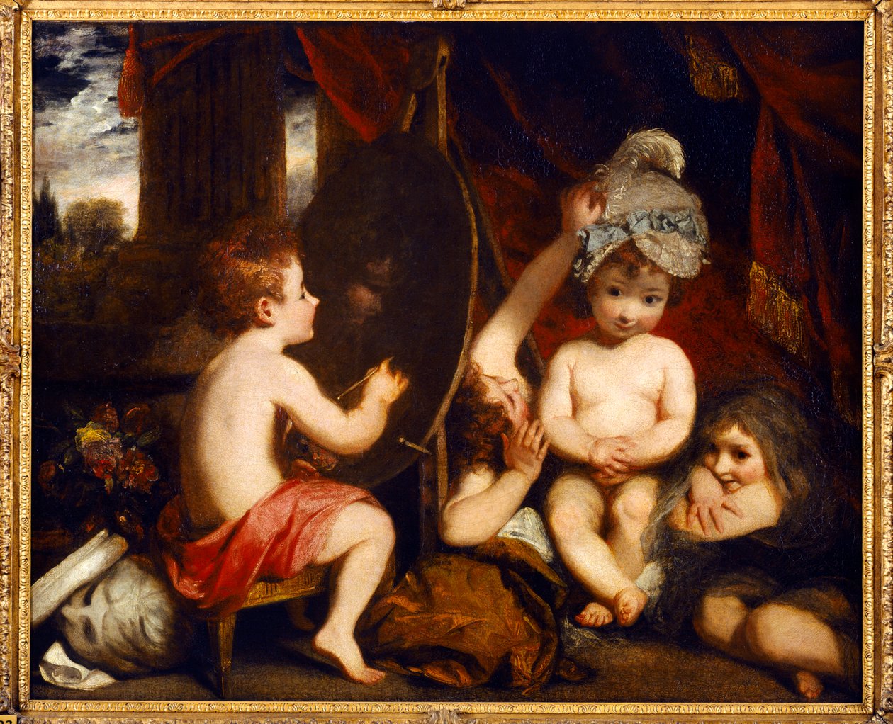 Die Säuglingsakademie von Joshua Reynolds