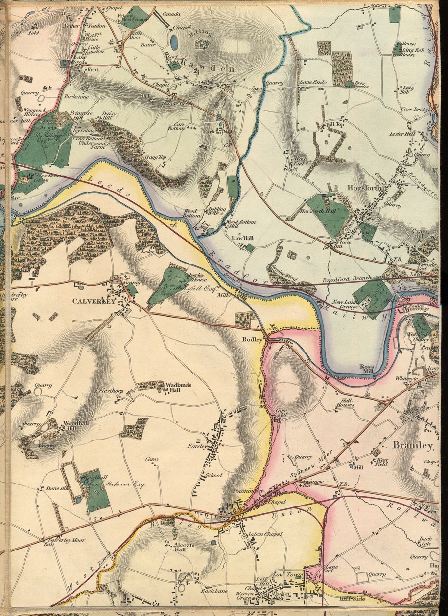 B2, Calverly, Rawdon, Bramley, Rodley, Horsforth, Farsley & Stanningley von Joshua Thorp