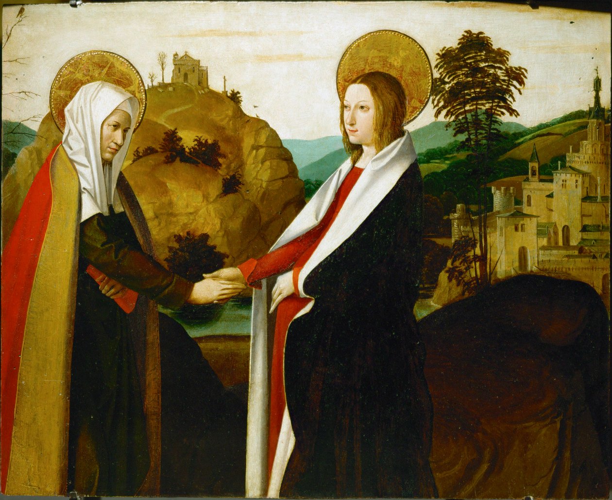 Die Heimsuchung von Josse (fl.1493-1508) Lieferinxe