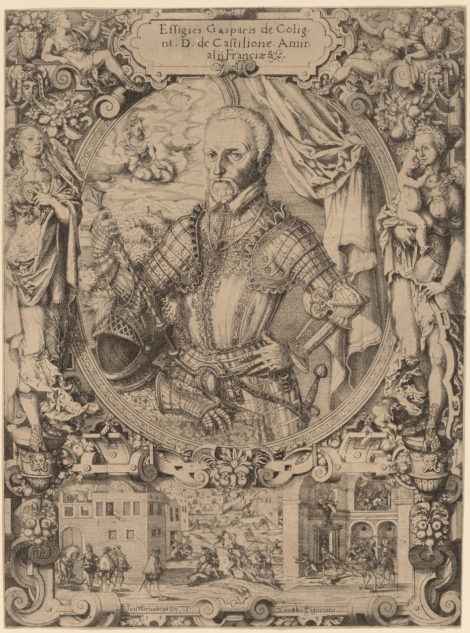 Gaspar de Coligny von Jost Amman