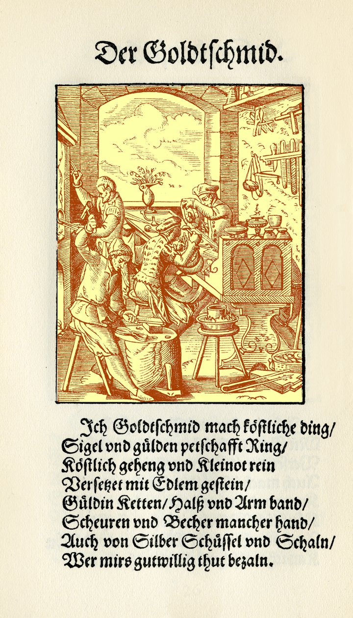 Goldschmied von Jost Amman