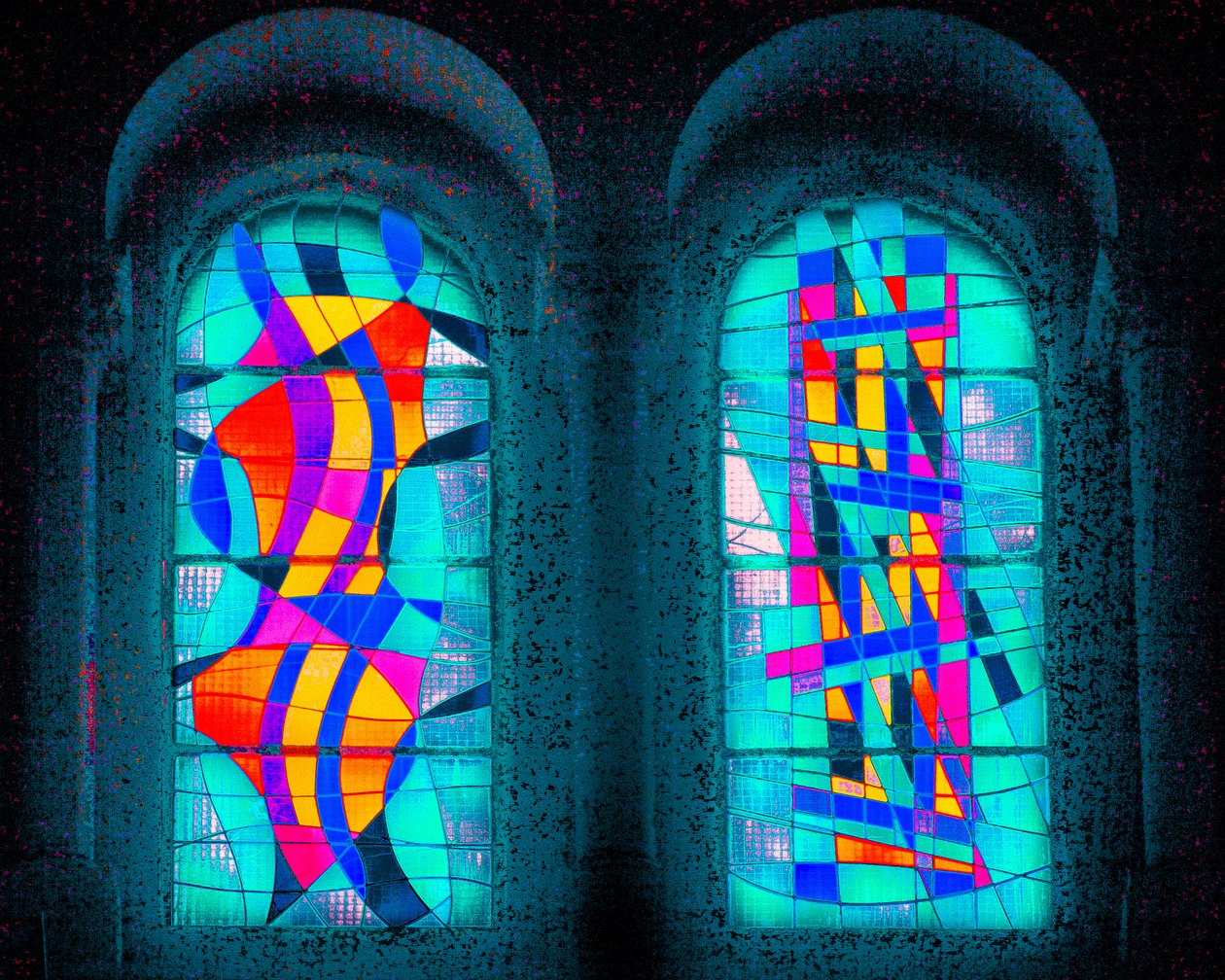 Licht am Mittag, aus der Serie Eglise St Pierre d