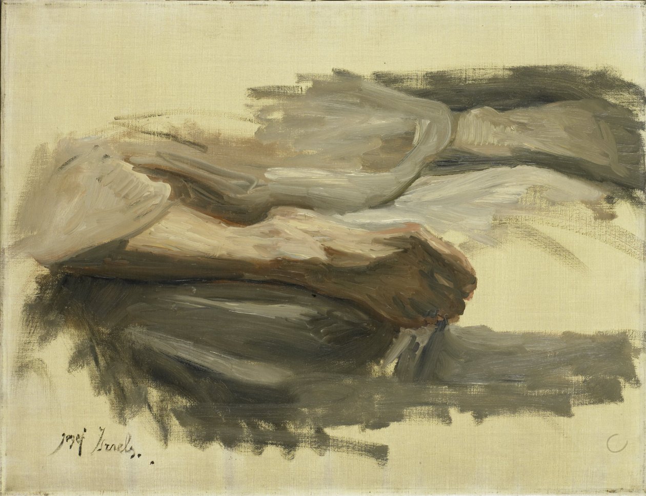 Sauls Beine von Jozef (1824-1911) Israels