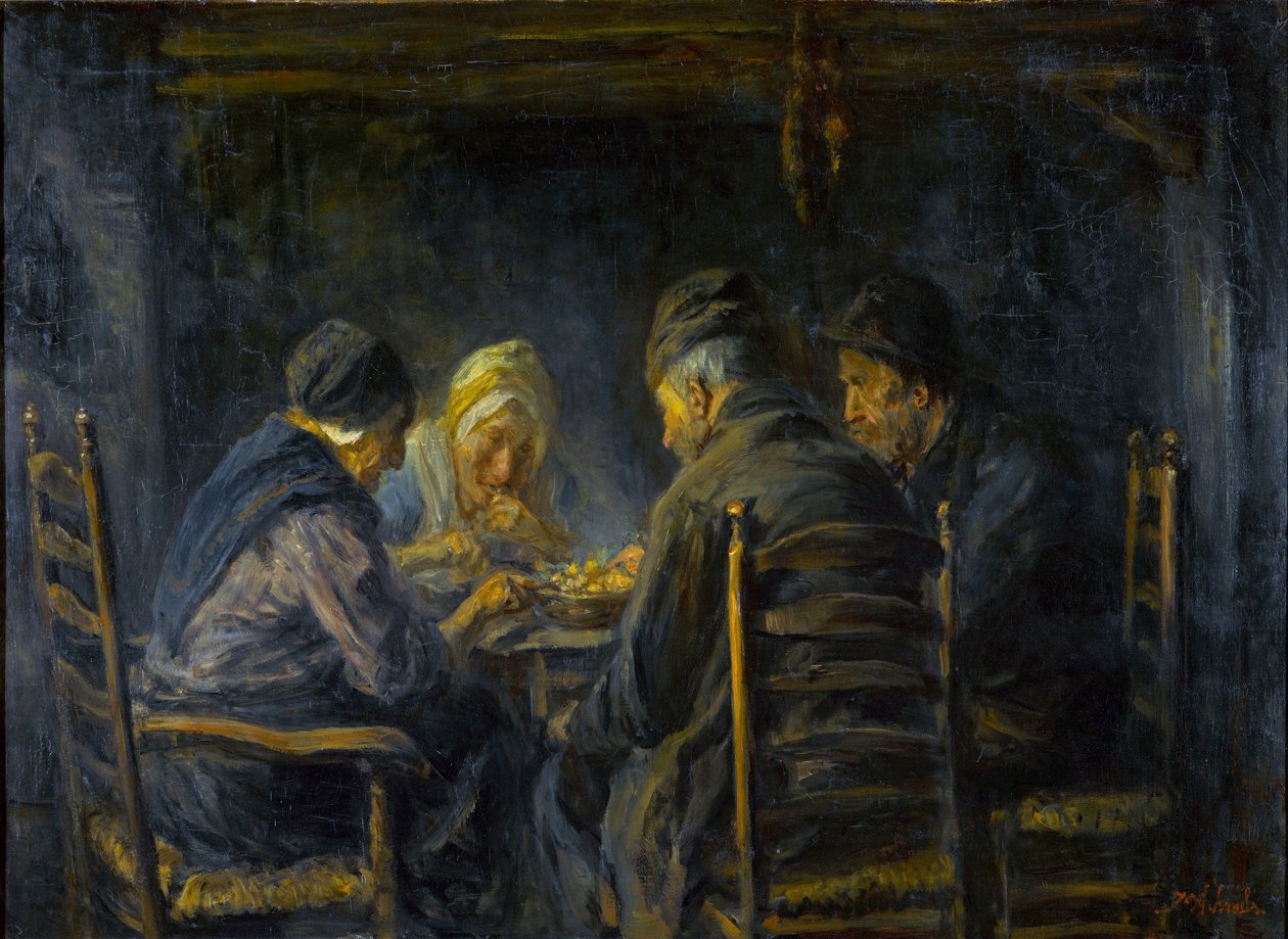 Kartoffelesser von Jozef  Israels