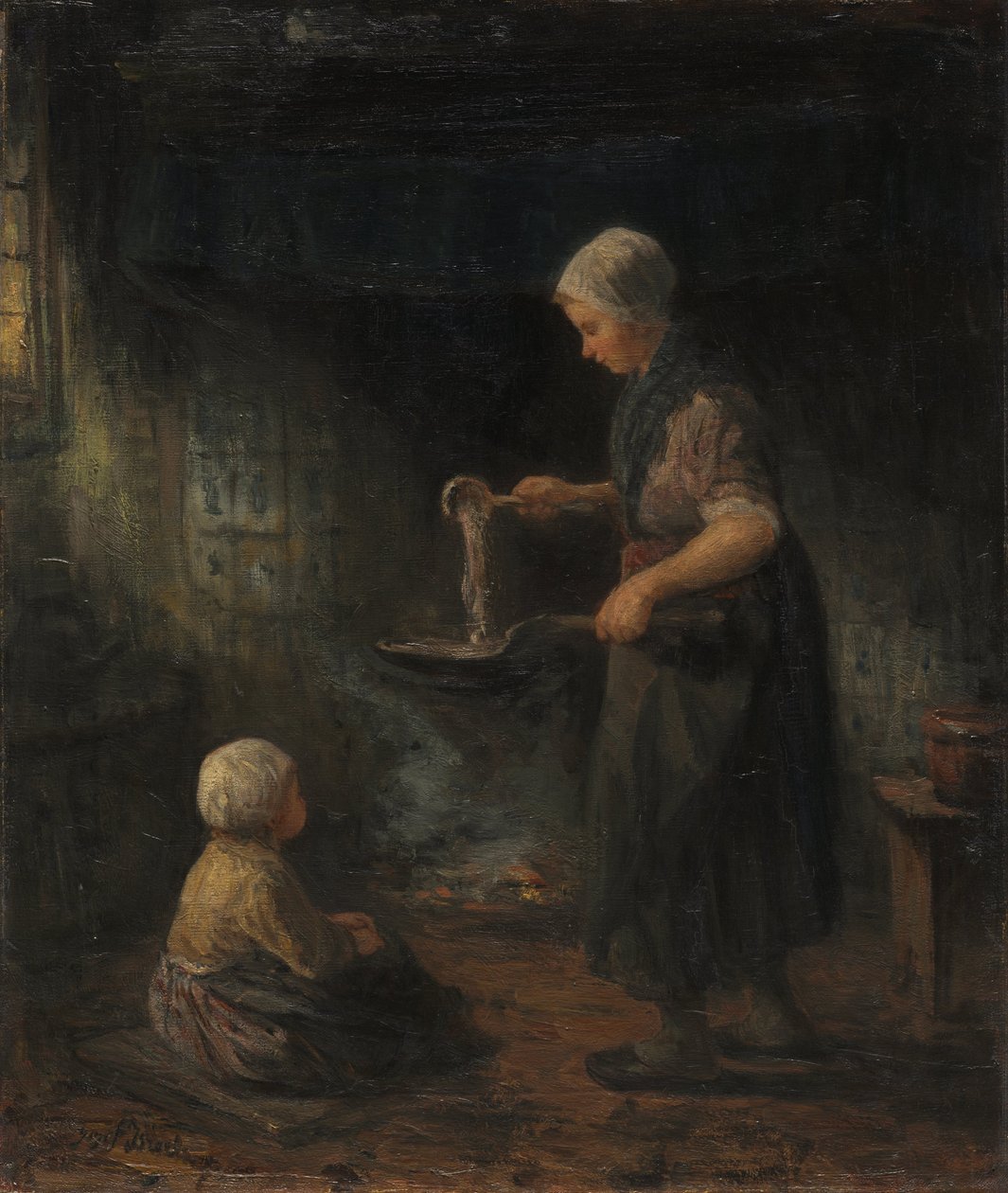 Die Pfannkuchen von Jozef (1824 1911) Israels