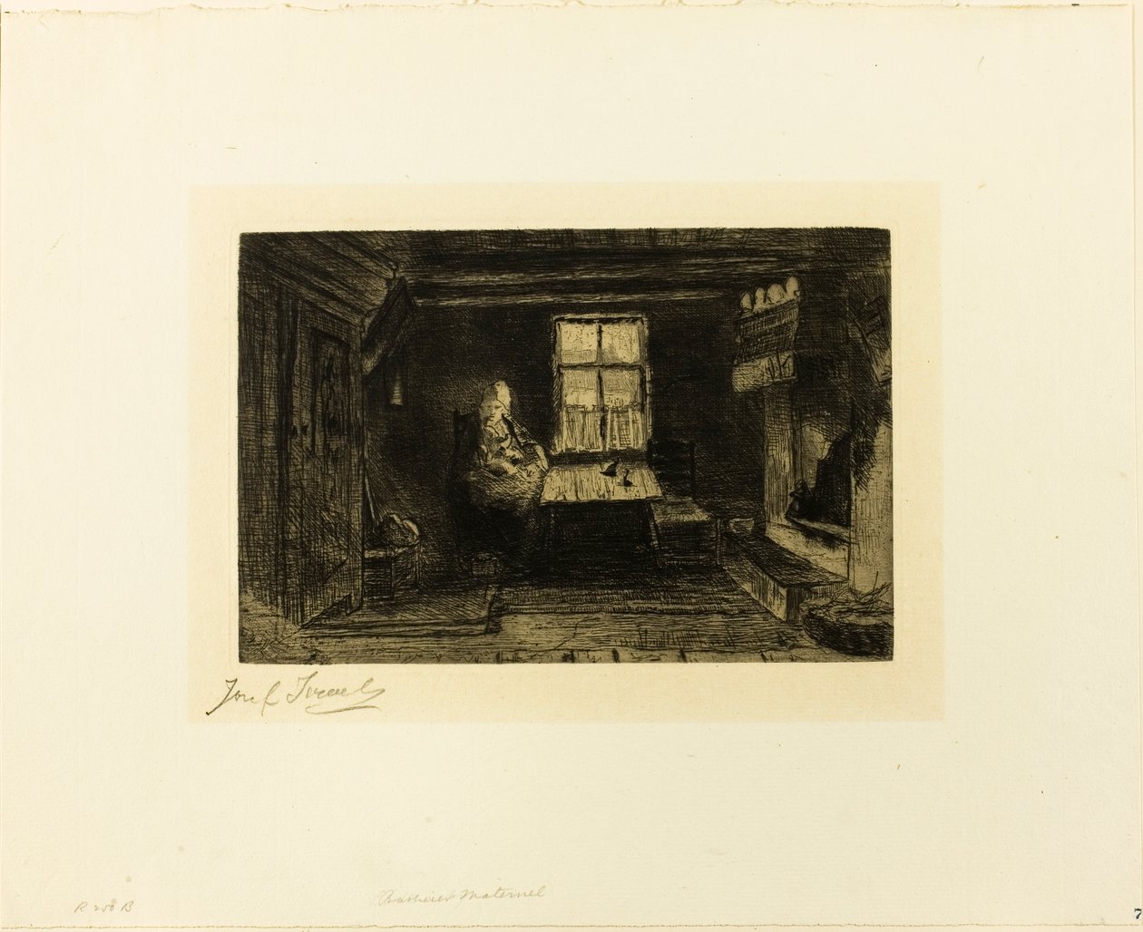 Die Mutter von Jozef Israëls