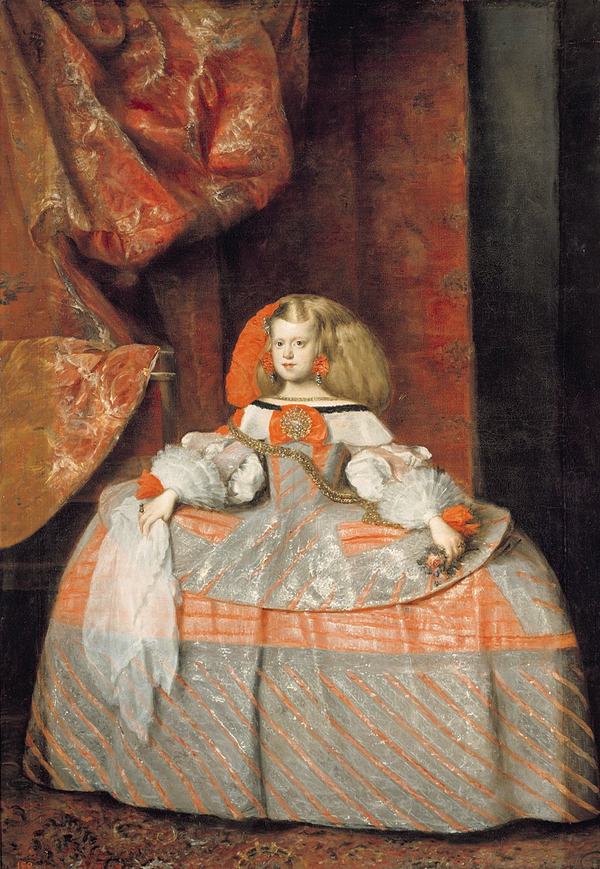 Die Infantin Margarita von Österreich, ca. 1665 von Juan Bautista Martinez Del Mazo
