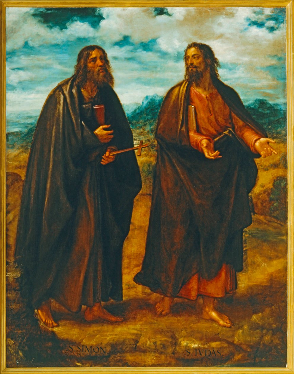 Apostel Simon und Judas Thaddäus von Juan Fernandez de Navarrete
