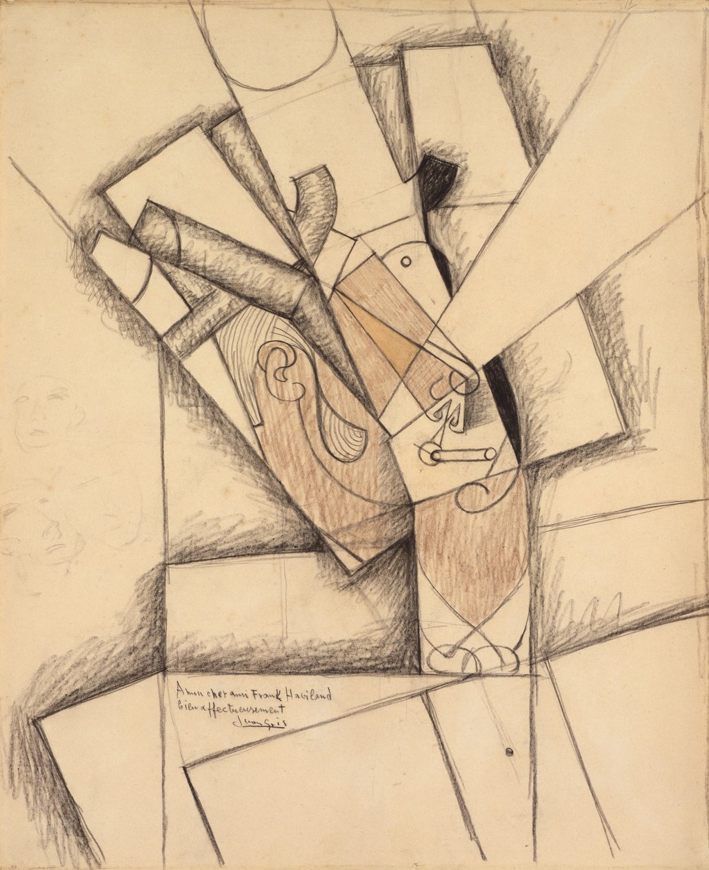 Der Raucher, 1913 von Juan Gris