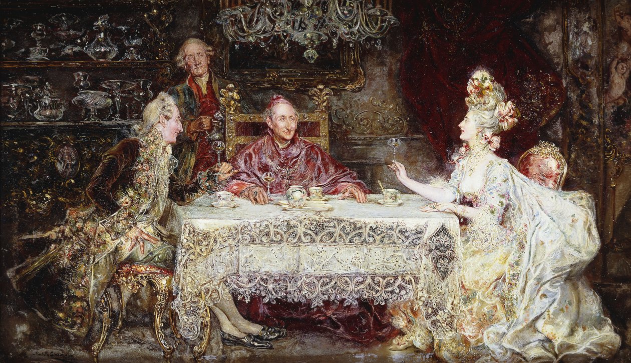 Abendessen mit dem Kardinal von Juan Pablo Salinas Tervel